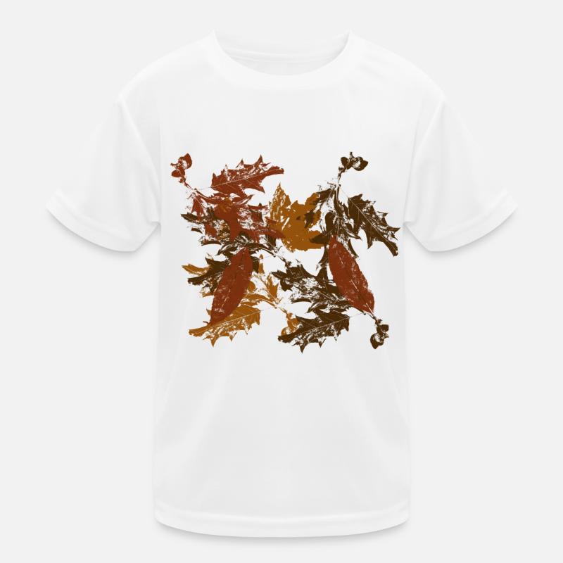 Feuilles T-shirt sport Enfant