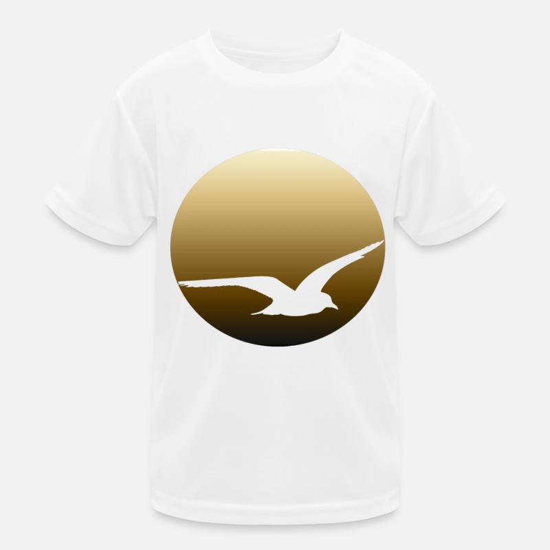 Bird - Kids Functional T-Shirt - white