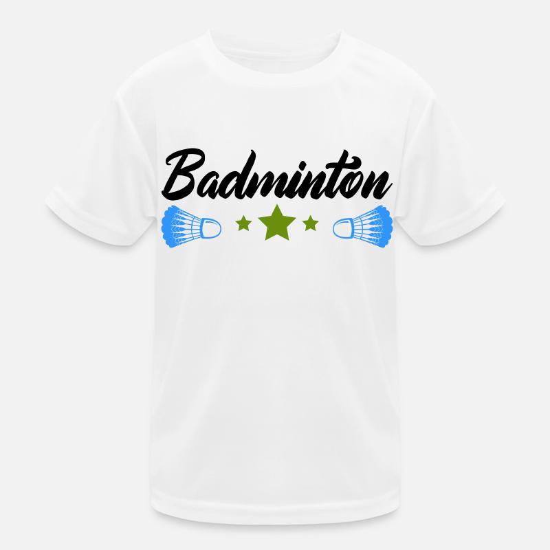 badminton Kinder Funktions-T-Shirt