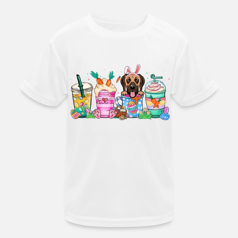 Dog coffee easter greatdane 4500x5400Great Dane Do Kids Functional T-Shirt