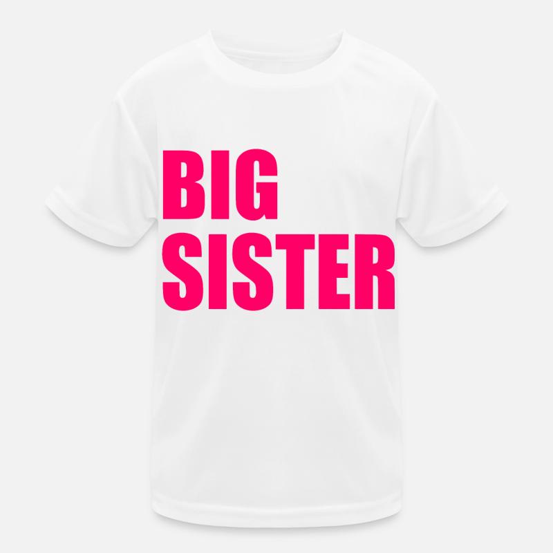 Big sister Kinder Funktions-T-Shirt