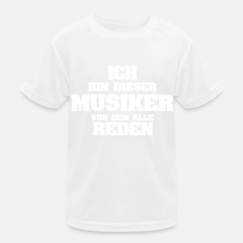 Musician Kids Functional T-Shirt
