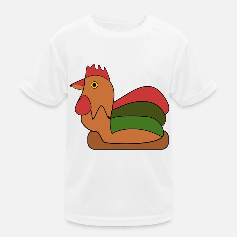 Fier coq T-shirt sport Enfant