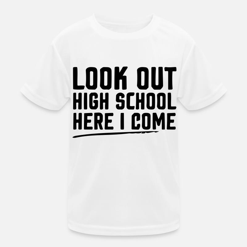 Attention lycée, j'arrive T-shirt sport Enfant