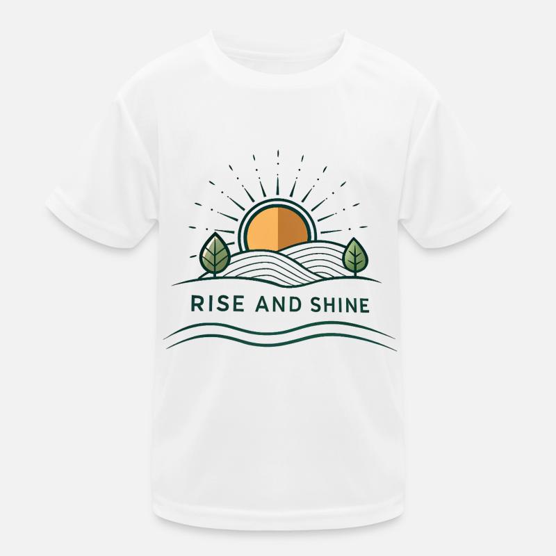 Raus aus den Federn Kinder Funktions-T-Shirt