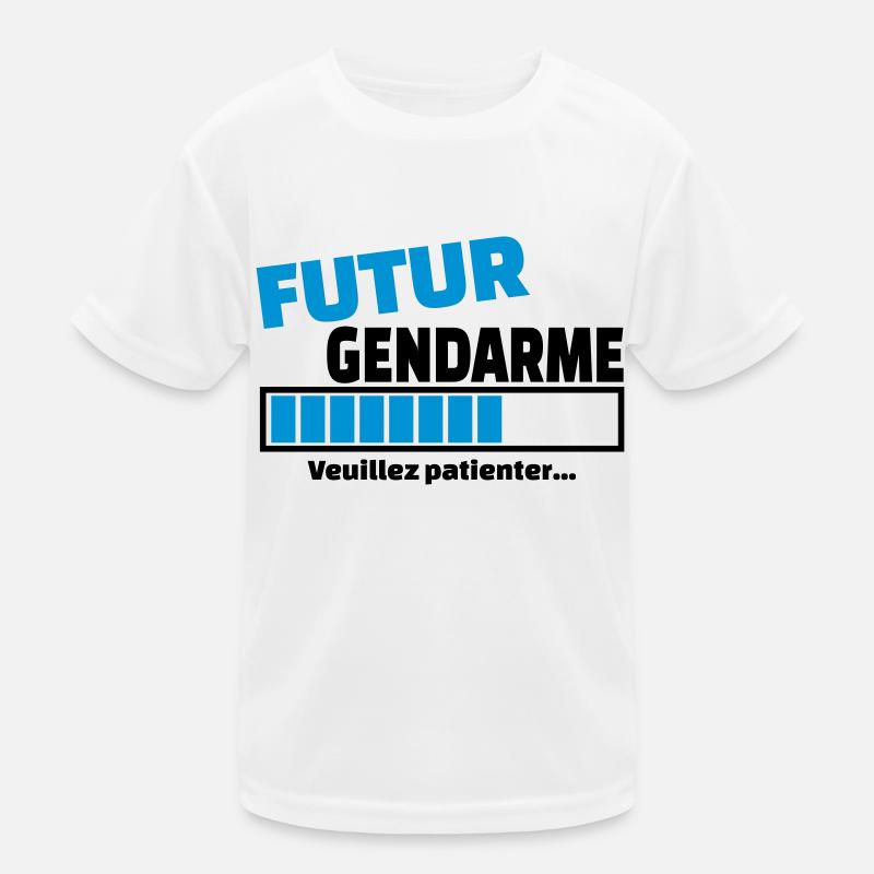 futur gendarme T-shirt sport Enfant