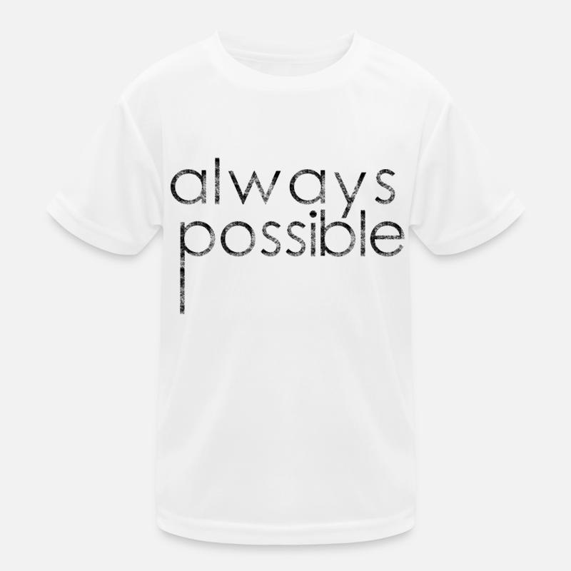 Always Possible Kinder Funktions-T-Shirt
