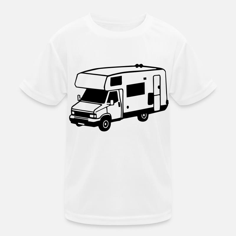 Wohnmobil Kinder Funktions-T-Shirt