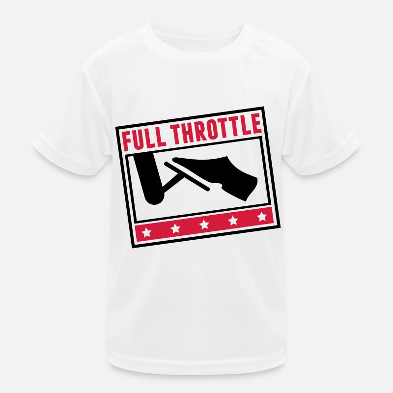 full_throttle_pi2 Kids Functional T-Shirt