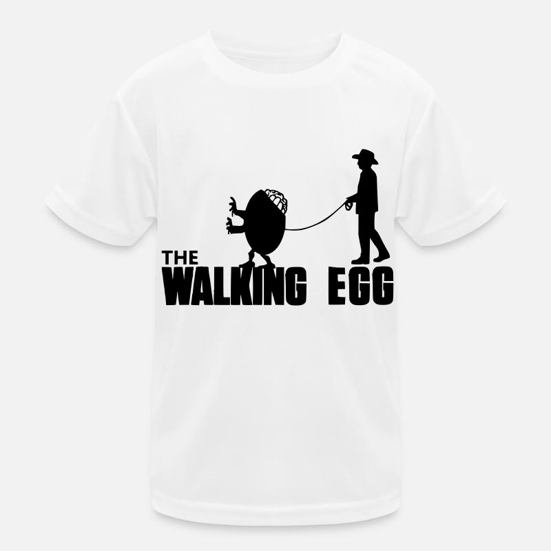 The Walking Egg T-shirt sport Enfant