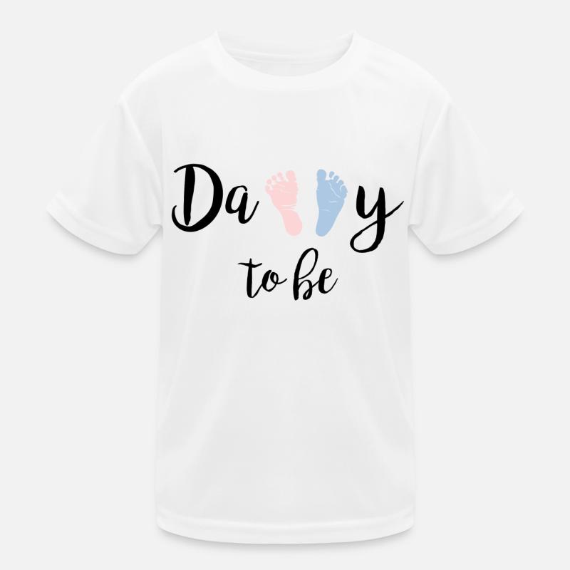 Daddy To Be Kids Functional T-Shirt