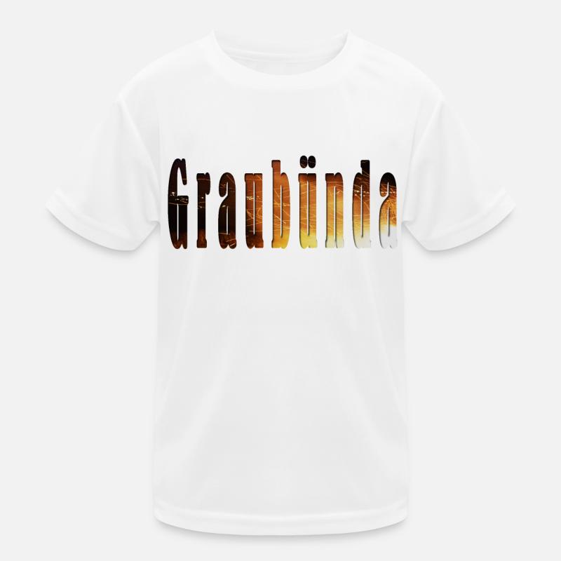 graubünda Kinder Funktions-T-Shirt