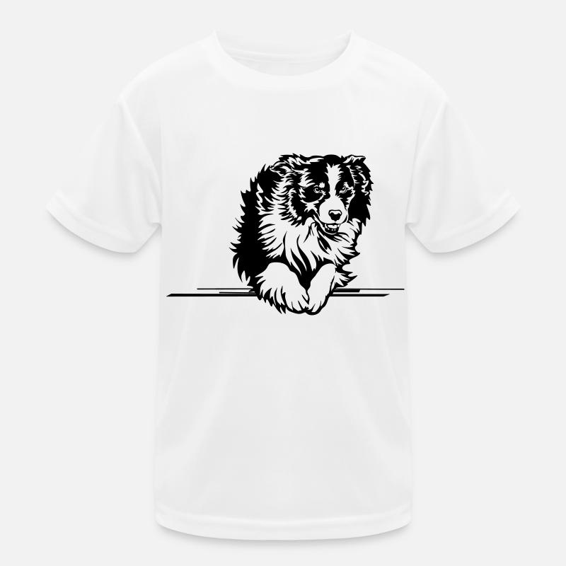 Australian Shepherd Kids Functional T-Shirt