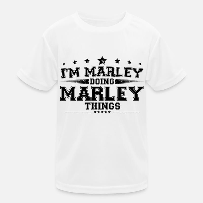 i’m Marley doing Marley things Kids Functional T-Shirt
