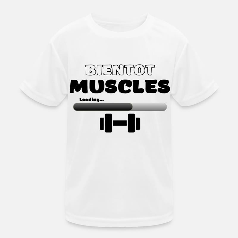 Bientot muscles T-shirt sport Enfant
