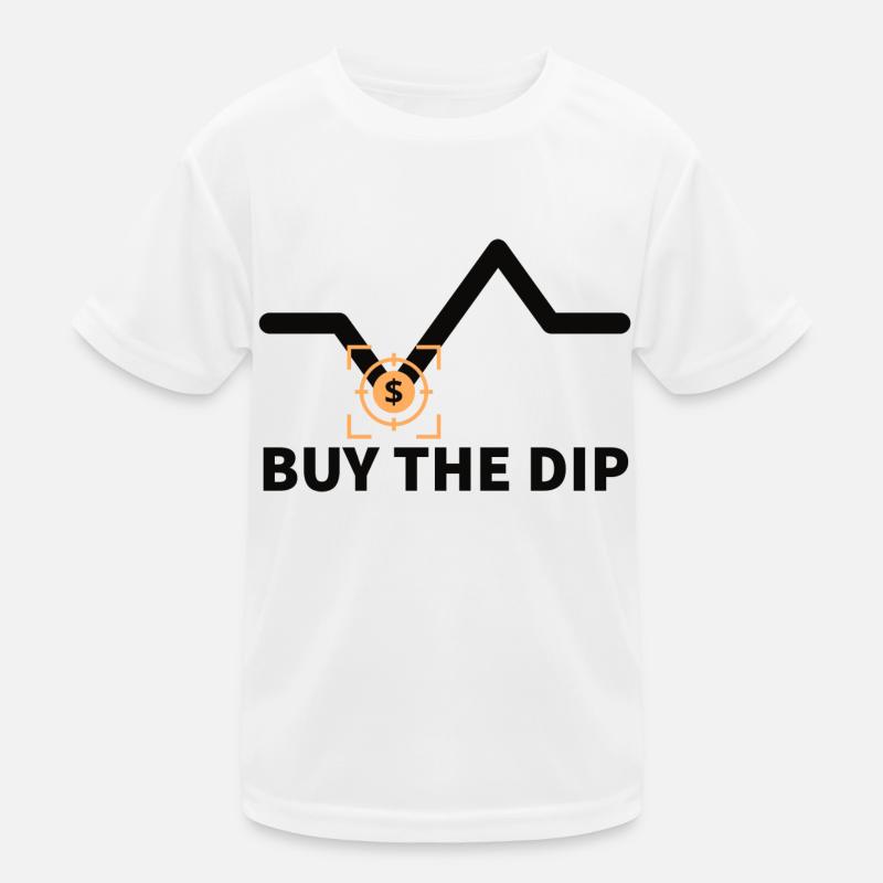 Acheter le Dip Trader Exchange Acheter des actions Crypto Money T-shirt sport Enfant