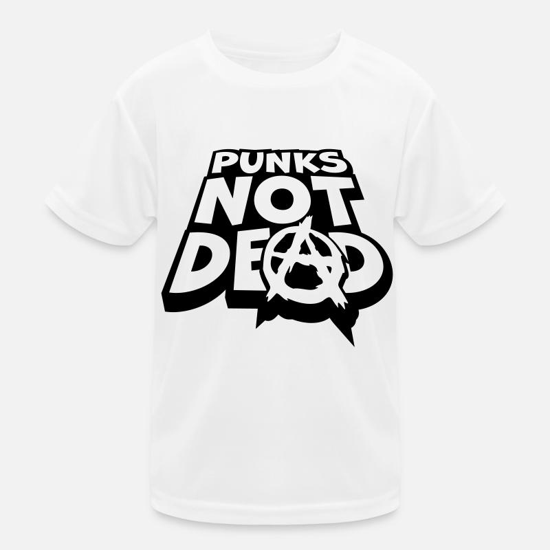 punks not dead Zitat Kinder Funktions-T-Shirt
