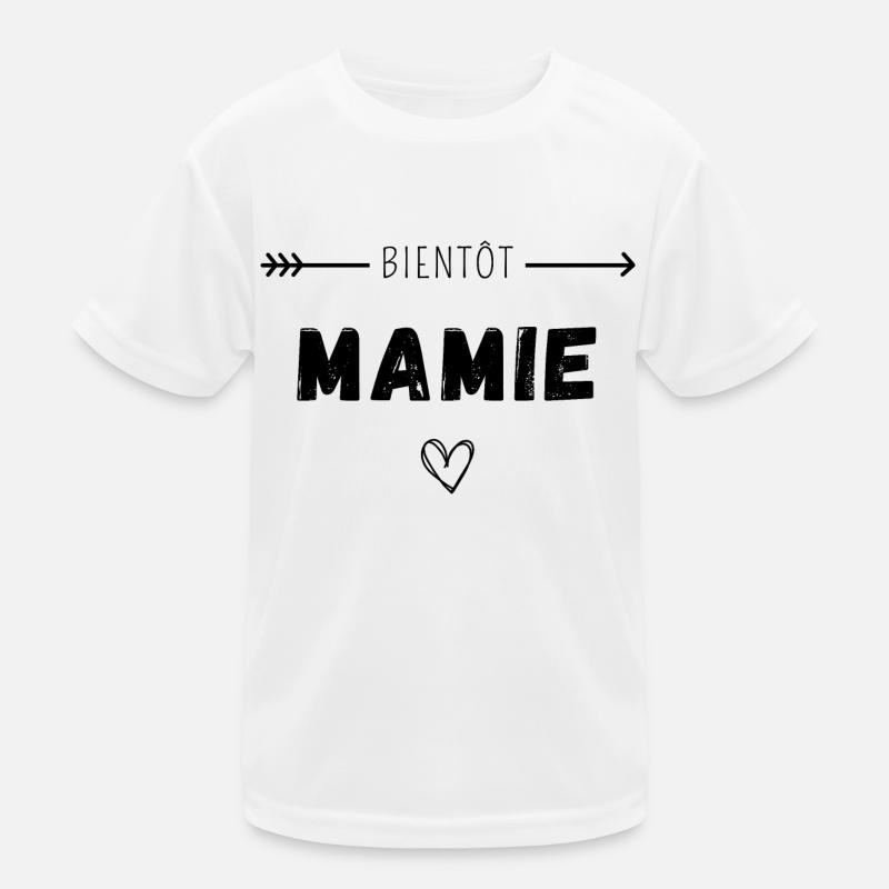 Bientôt mamie T-shirt sport Enfant