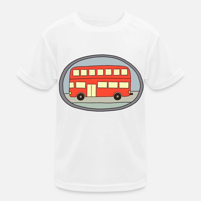 Conception d’autobus T-shirt sport Enfant