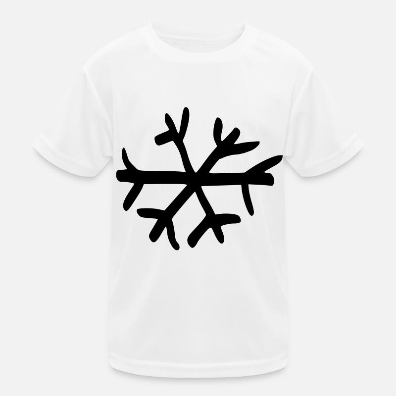 Flocon de neige T-shirt sport Enfant