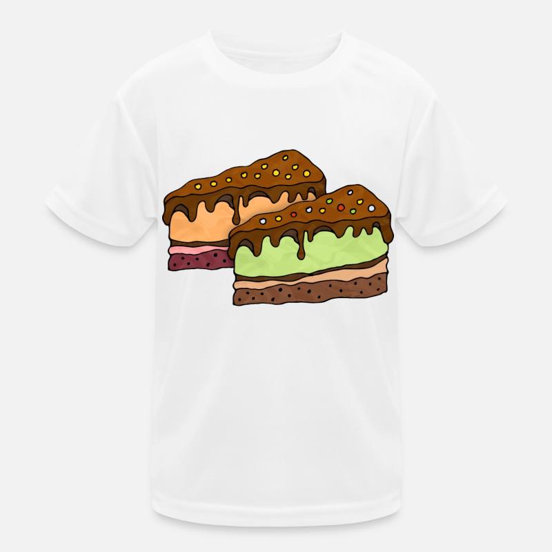 Kuchen Kinder Funktions-T-Shirt