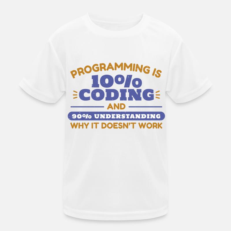Programmieren Kinder Funktions-T-Shirt