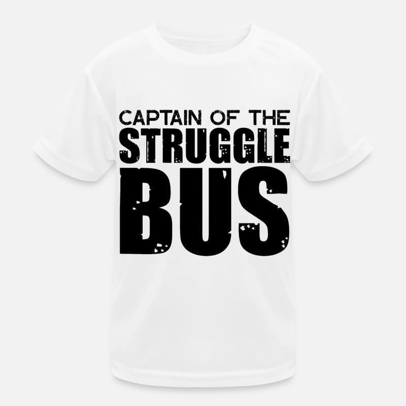 Capitaine du bus de lutte 5 T-shirt sport Enfant