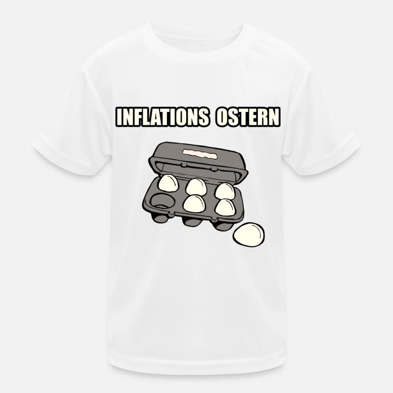 INFLATIONS OSTERN Kinder Funktions-T-Shirt