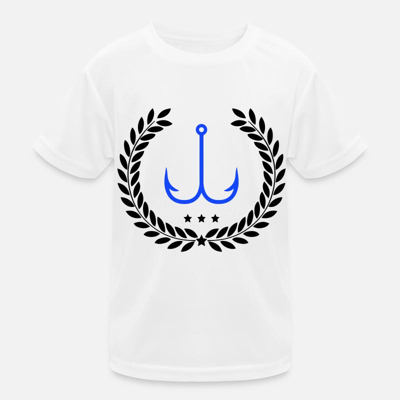 angelhaken Kinder Funktions-T-Shirt
