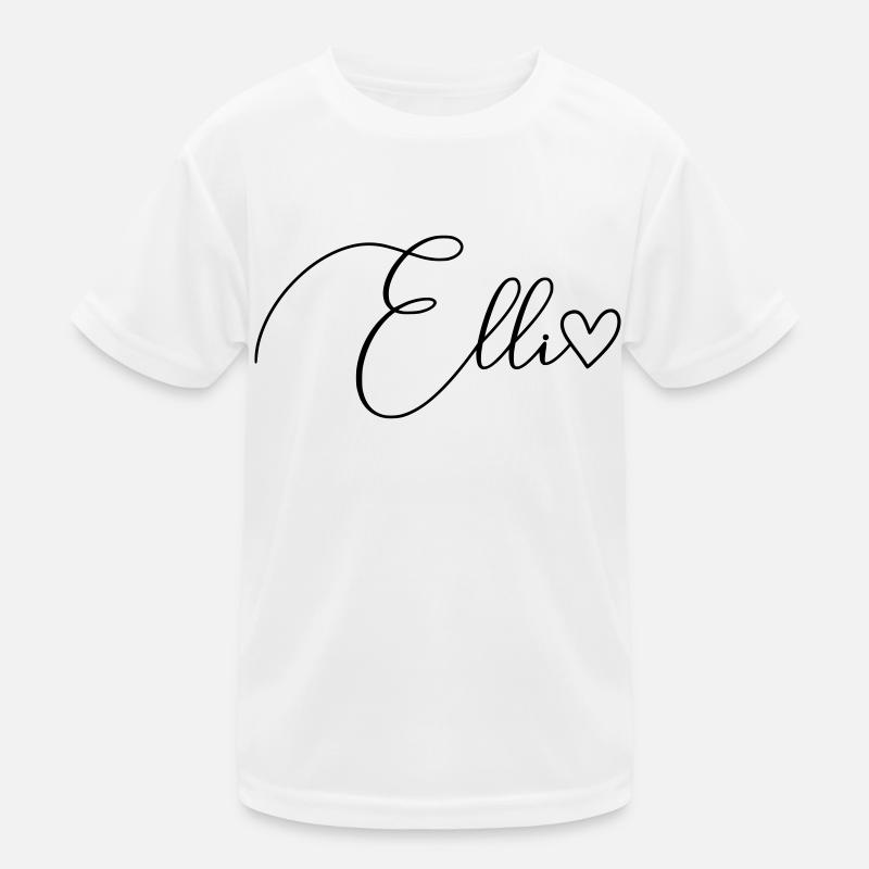 Elli Name Vorname Mädchen Kinder Funktions-T-Shirt