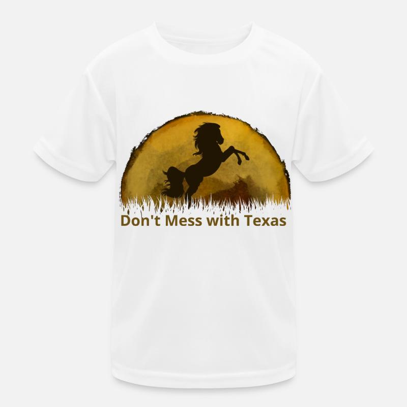 Don't Mess with Texas Kids Functional T-Shirt