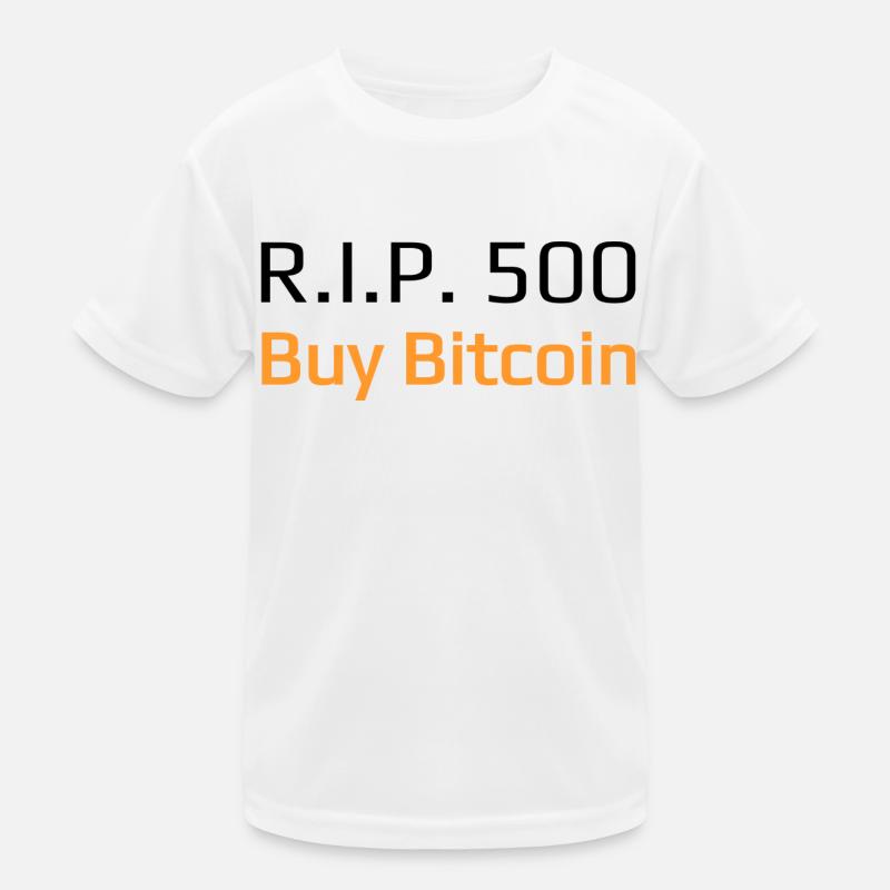 R.I.P. 500 Acheter Bitcoin T-shirt sport Enfant