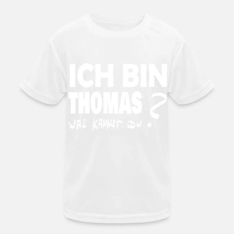 Geschenk für Thomas Kinder Funktions-T-Shirt