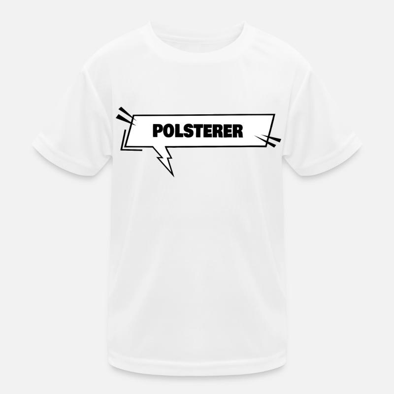 Education Upholsterer Kids Functional T-Shirt