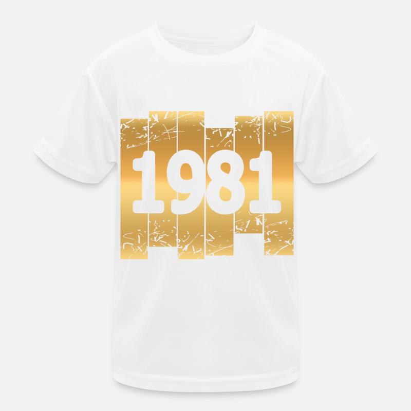 1981 T-shirt sport Enfant