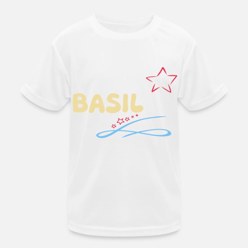 Gift Basil Kids Functional T-Shirt