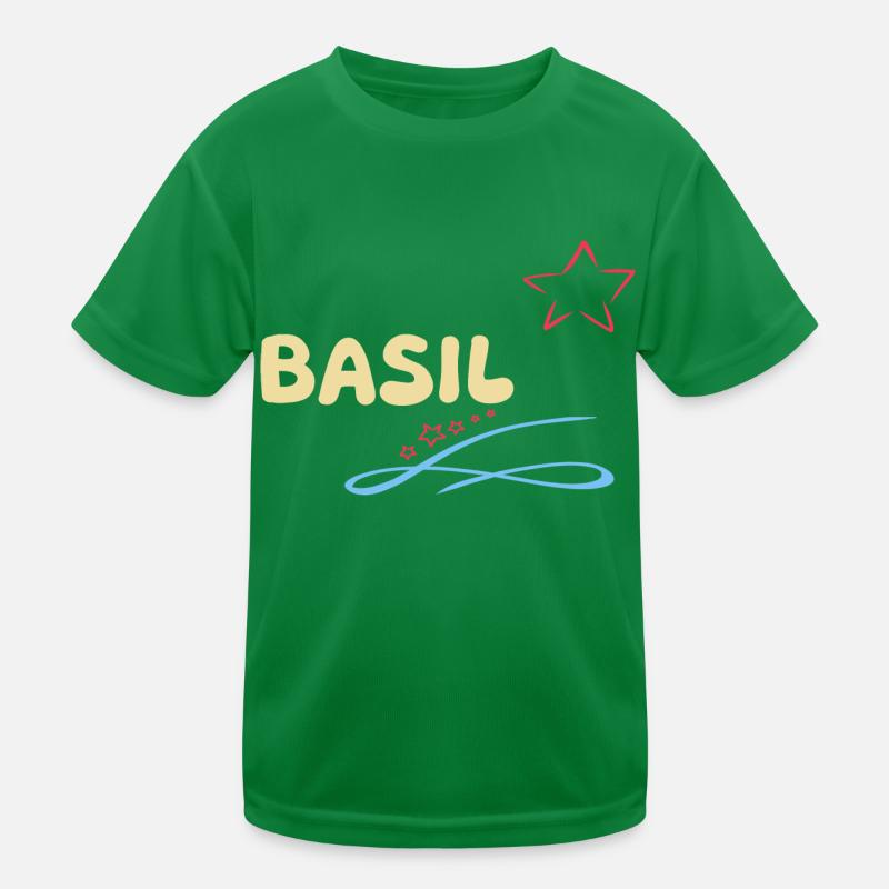 Gift Basil Kids Functional T-Shirt