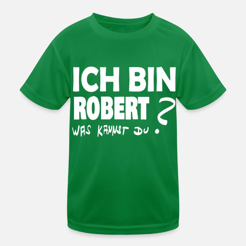 Robert as a given name Kids Functional T-Shirt