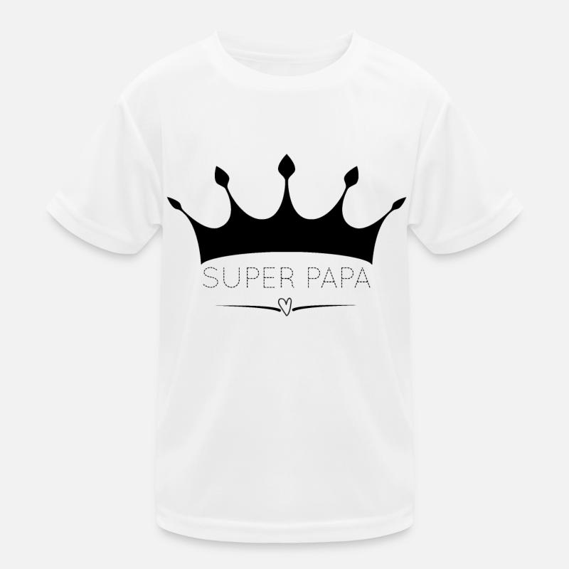Super Dad Kids Functional T-Shirt
