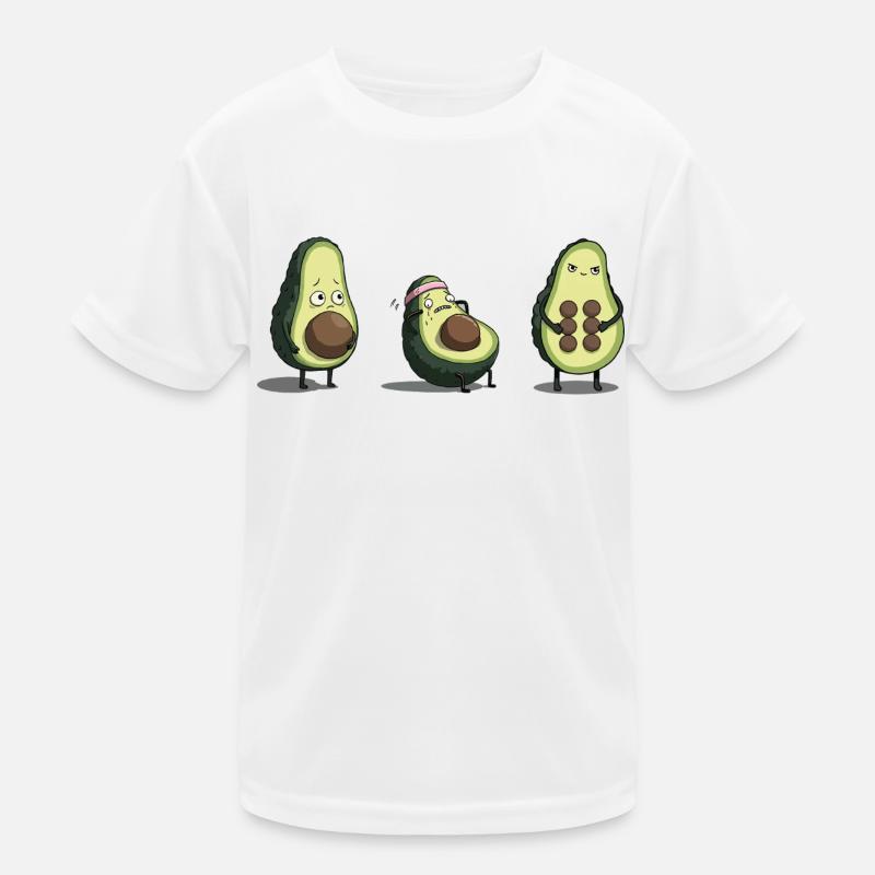 Avocado Body Evolution Kids Functional T-Shirt