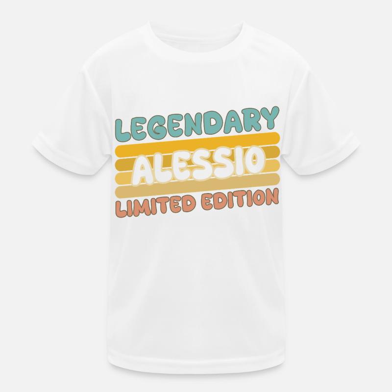 Name Alessio Kids Functional T-Shirt