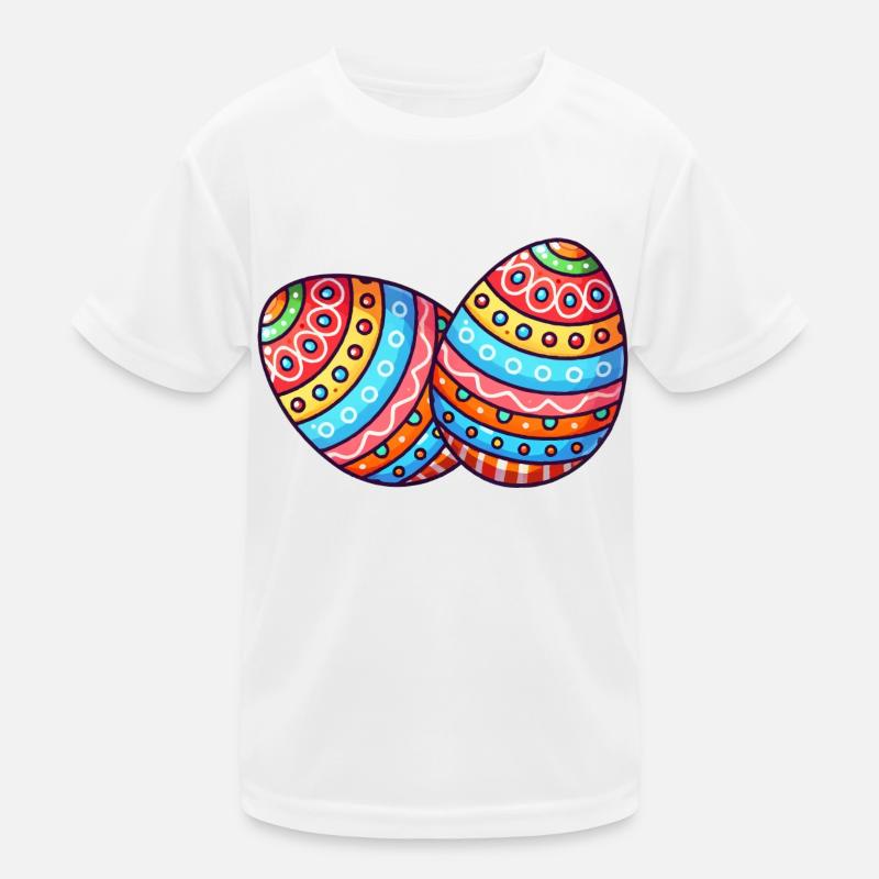 Easter egg Kids Functional T-Shirt
