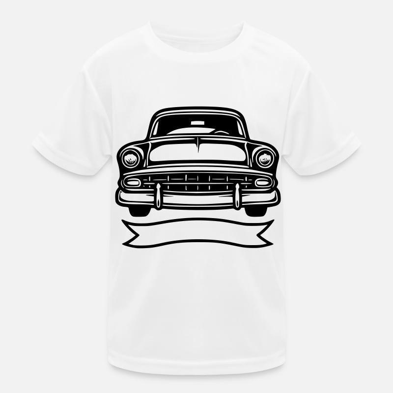 Oldtimer Automobil Kinder Funktions-T-Shirt