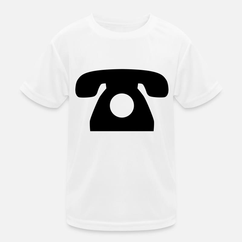 Telefon Kinder Funktions-T-Shirt