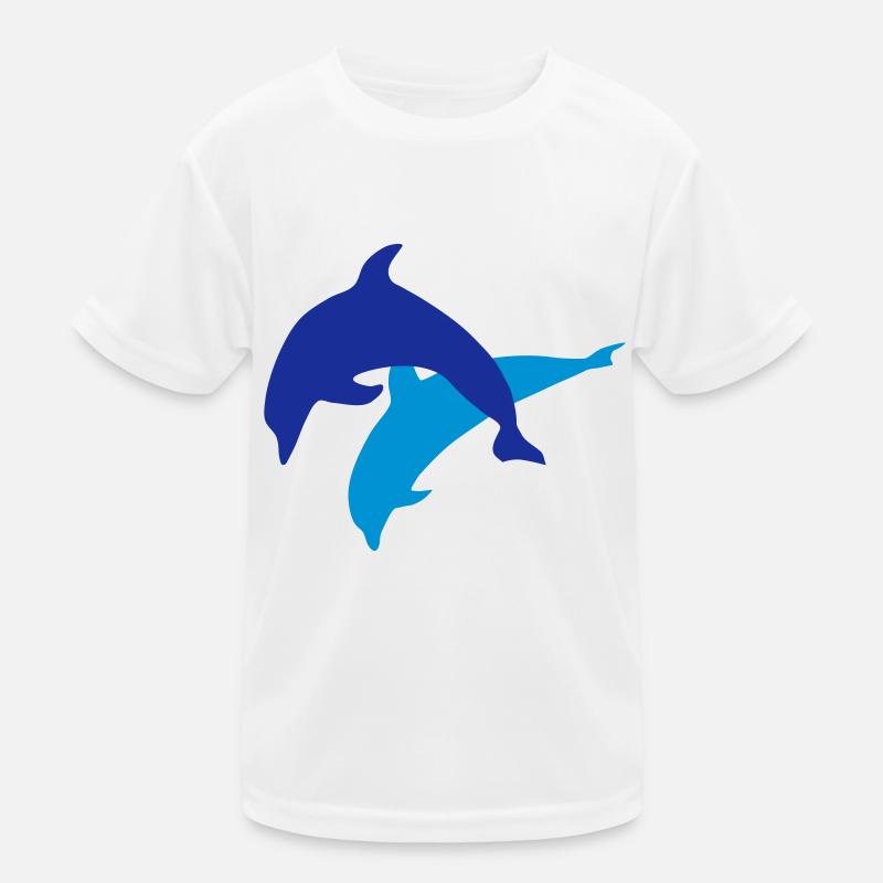 Delfine, Delfin Kinder Funktions-T-Shirt