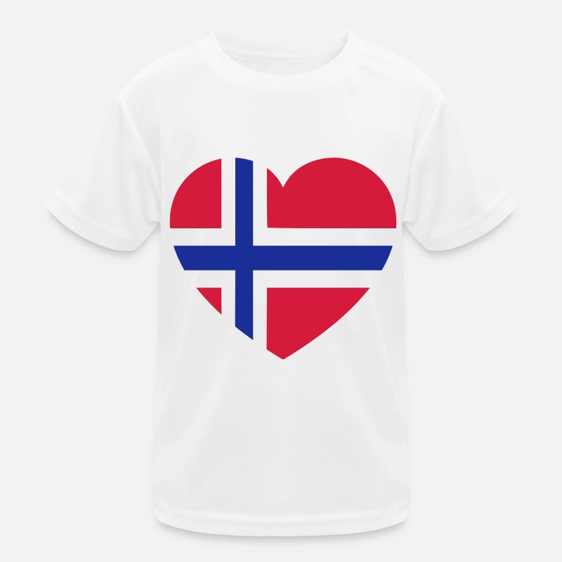 norvege T-shirt sport Enfant
