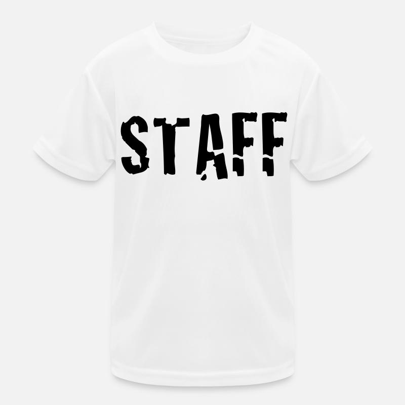 staff Kinder Funktions-T-Shirt