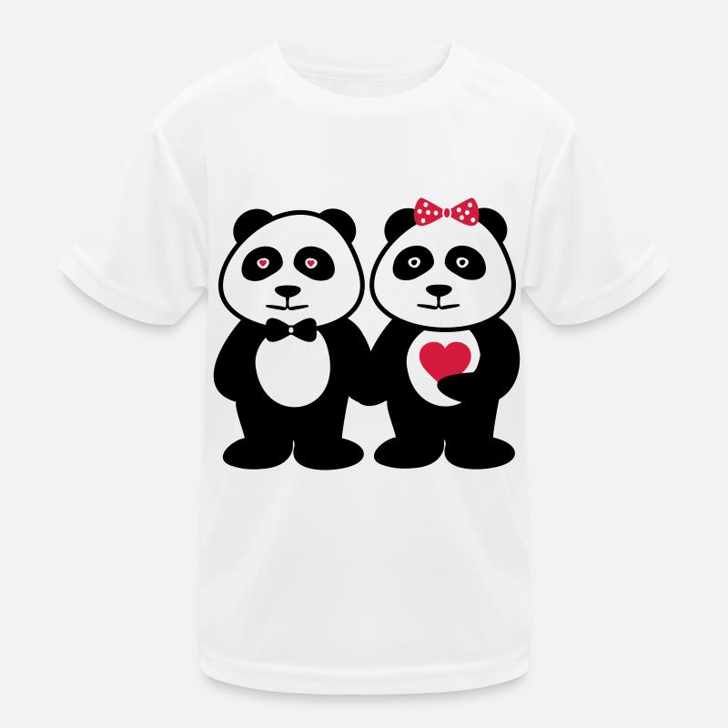 COUPLES PANDA T-shirt sport Enfant