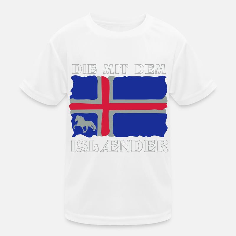 Die mit dem Isländer Kinder Funktions-T-Shirt