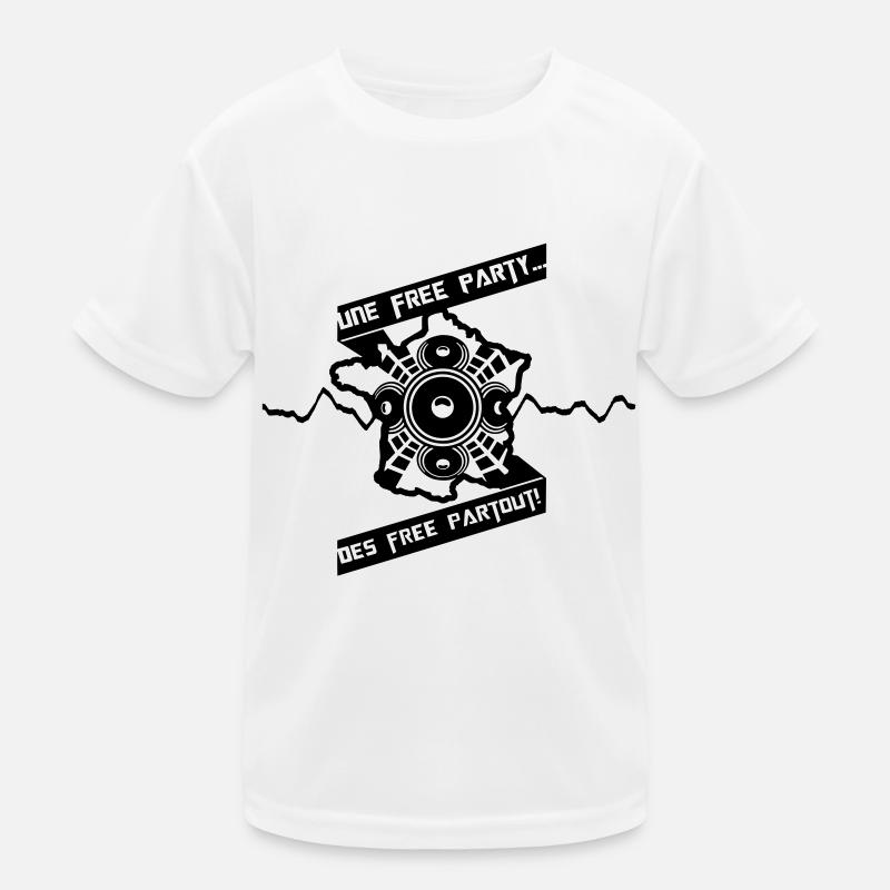 Free Everywhere! Kids Functional T-Shirt